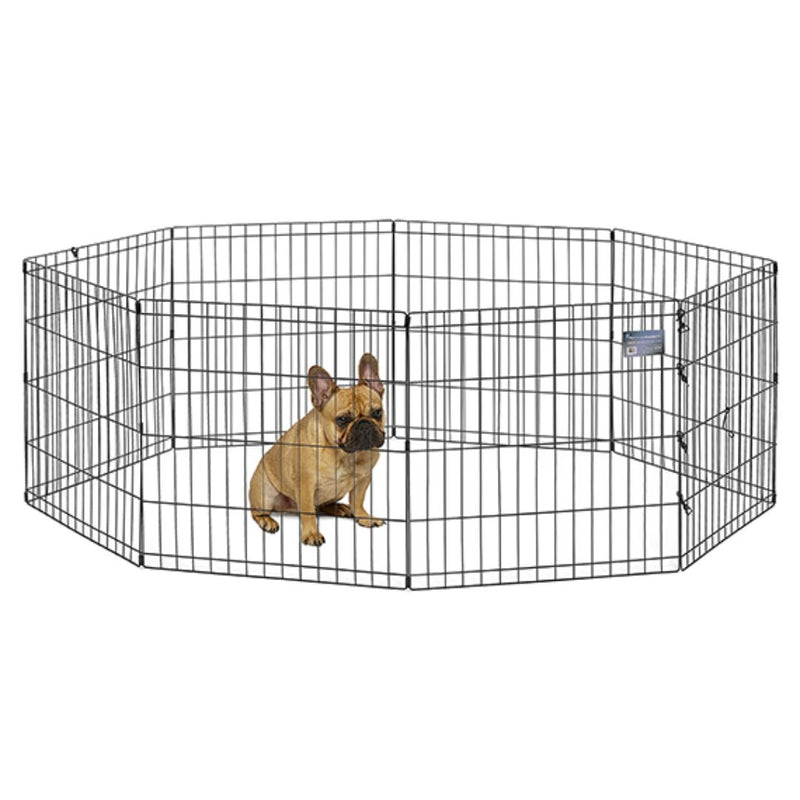 MidWest Homes for Pets Exercise Pen without Door _ 24" | PeekAPaw Pet Supplies