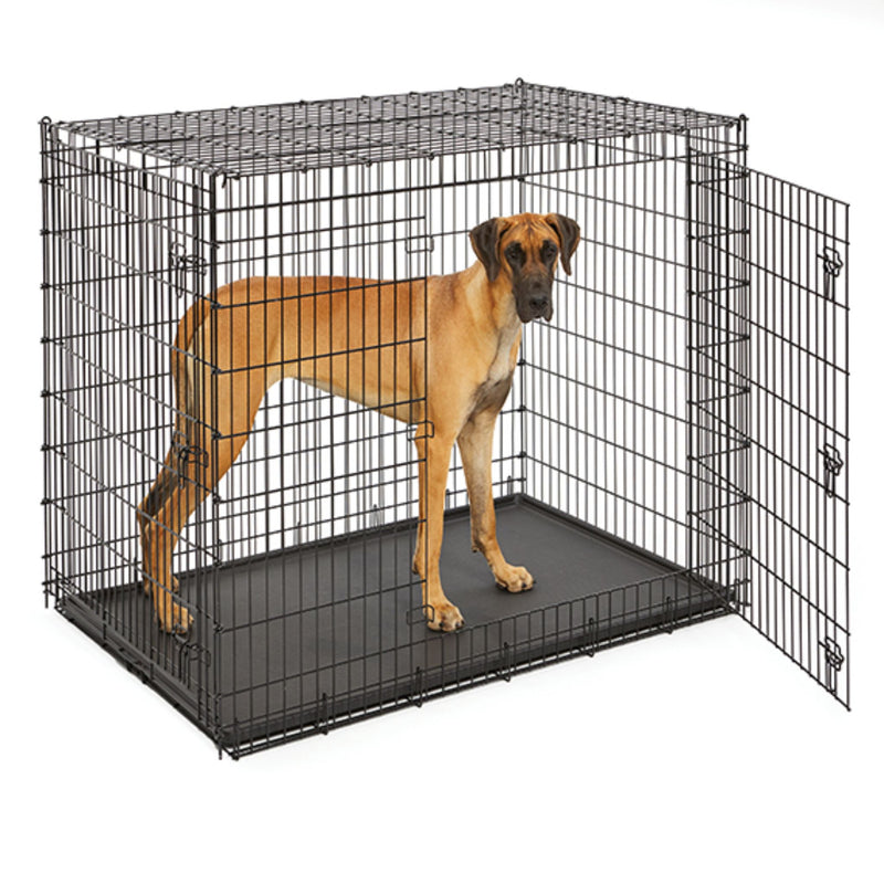 MidWest Homes for Pets Solutions XX-Large Heavy Duty Double Door Dog Crate