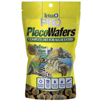 Tetra TetraPro Pleco Wafers for algae eaters, front of the 150g pouch