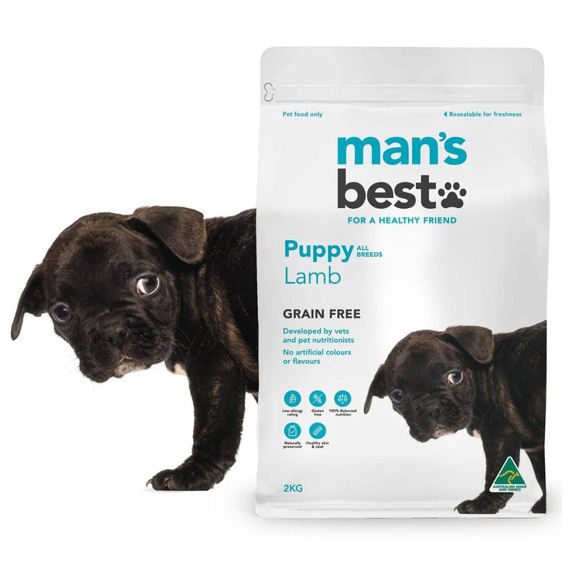 Mans Best Puppy Dog Food Lamb | PeekAPaw Pet Supplies