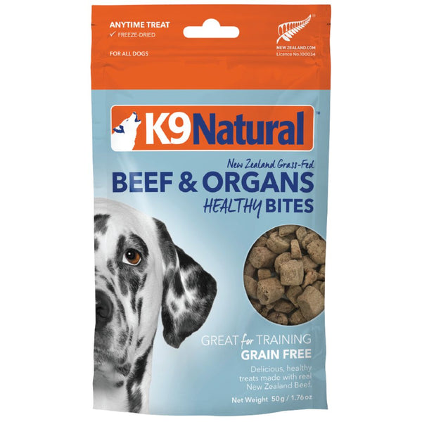 K9 Natural Treats Beef & Organs Healthy Bites