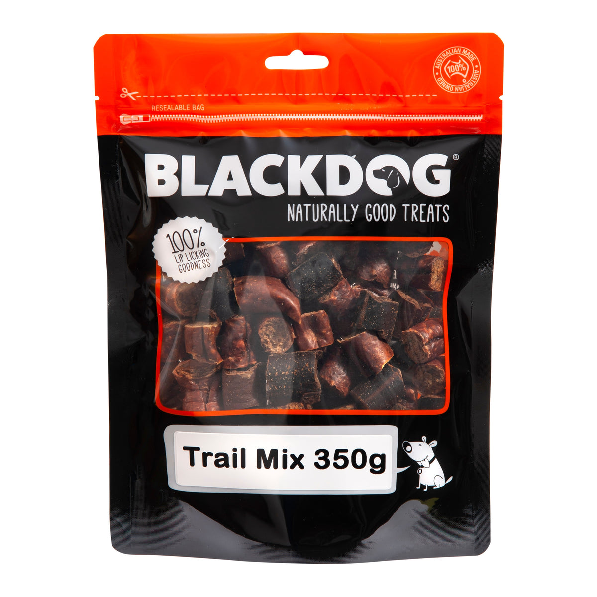 BlackDog Trail Mix 350g – front of pack