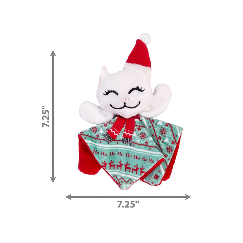 KONG Cat Toys Holiday Crackles - Santa Kitty | PeekAPaw Pet Supplies