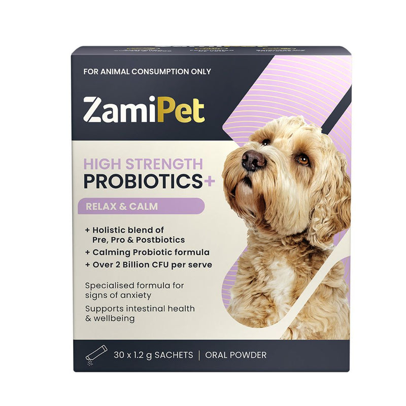 ZamiPet High Strength Probiotics+ Relax & Calm