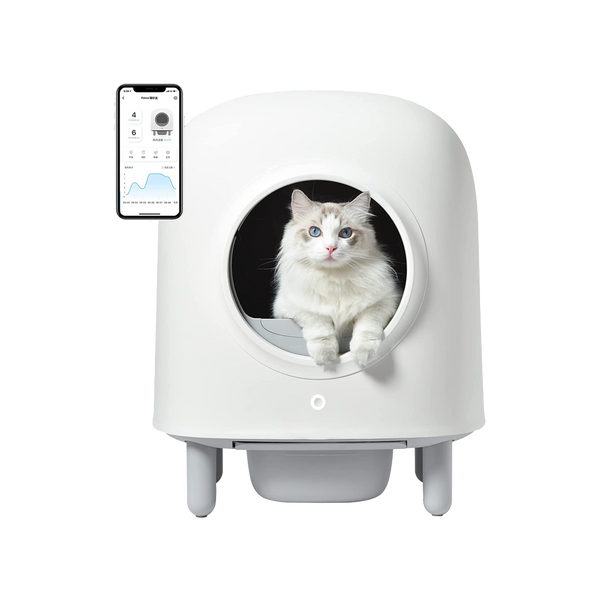 PETREE 2nd Gen Smart Automatic Cat Litter Box & Accessories - Cat Litter Box | PeekAPaw Pet Supplies