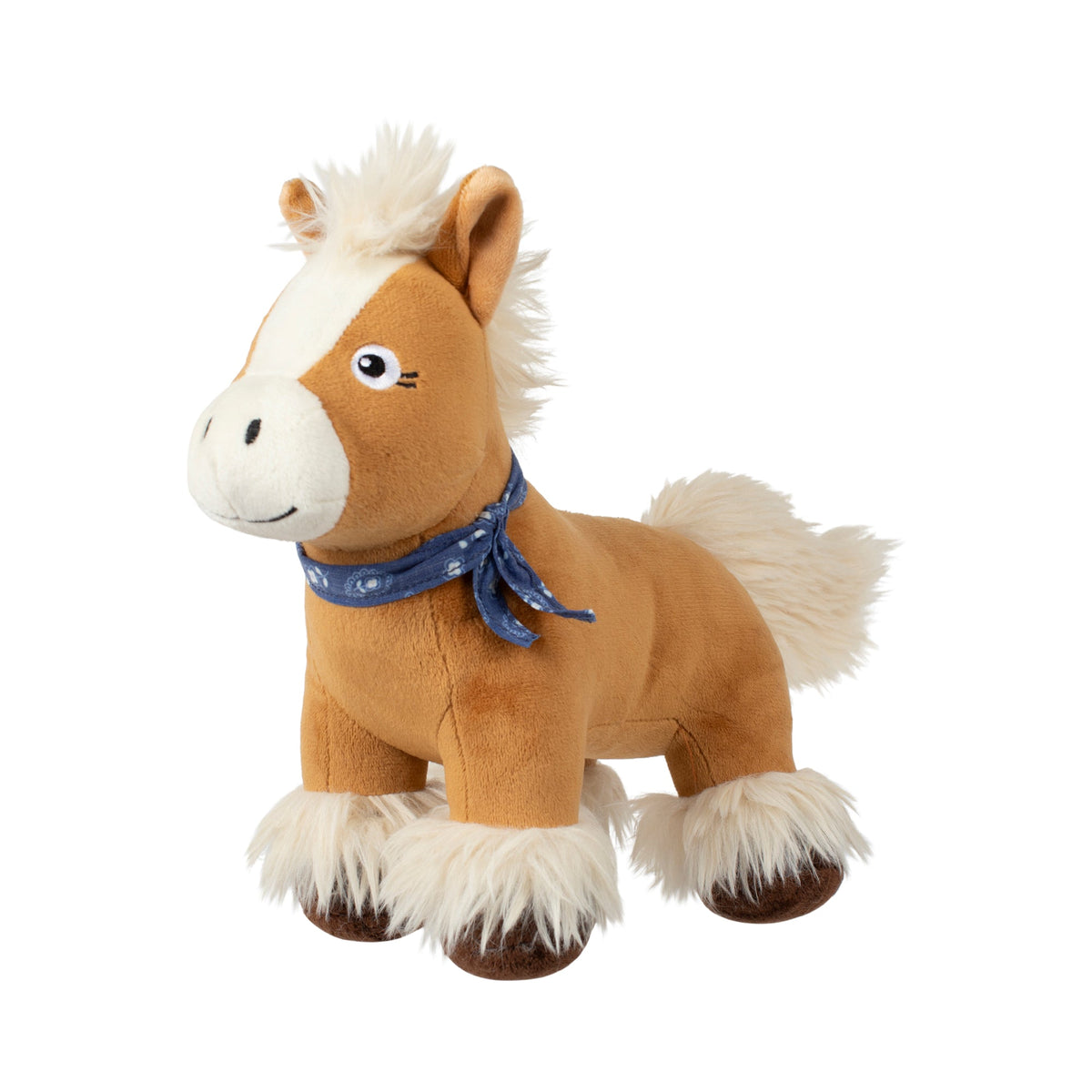 Fringe Studio Plush Squeaker Dog Toy - Hay There Cutie — front view