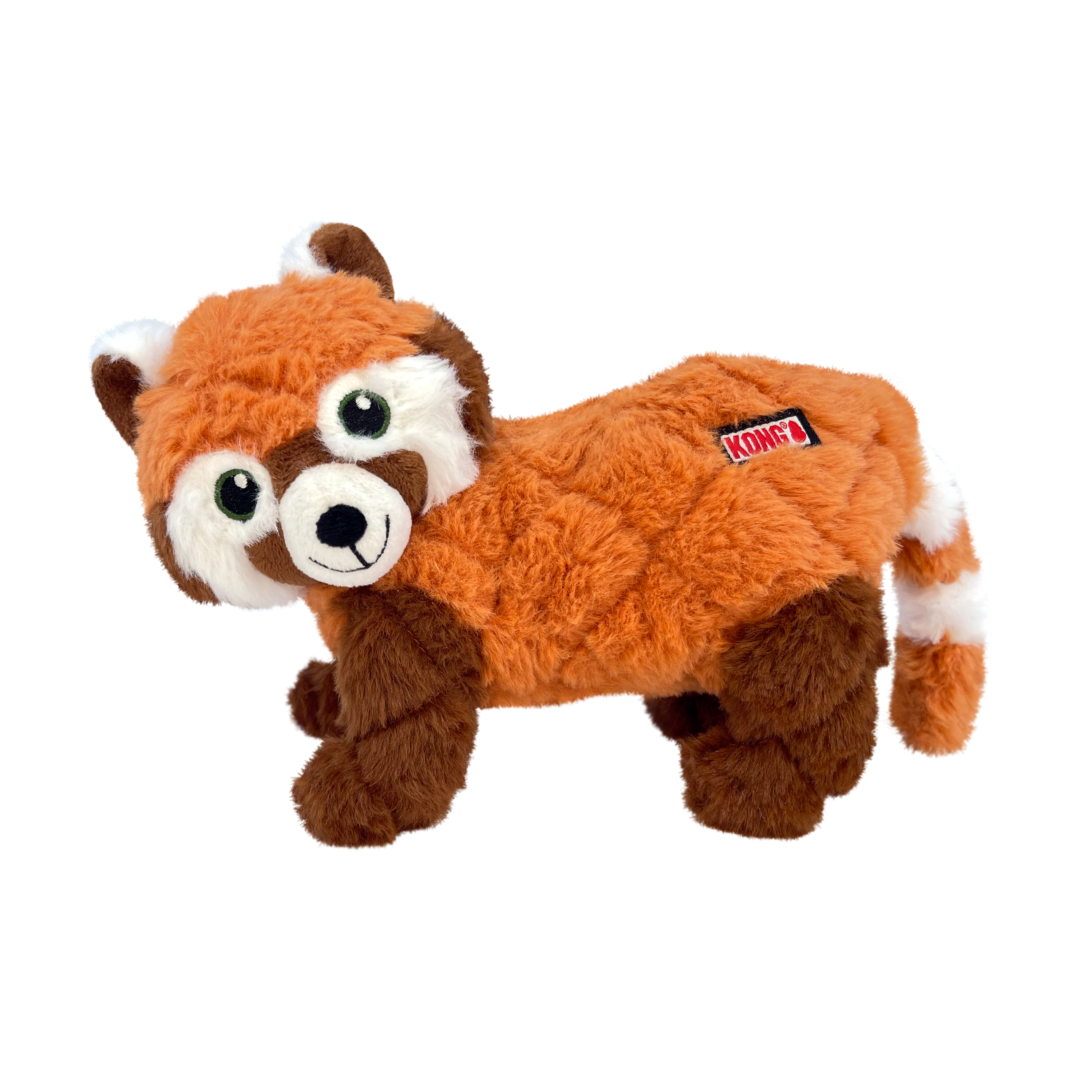 KONG Dog Toys Scampers Red Panda photographed against a white background