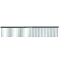 Artero Nature Collection grooming comb lying flat, with fine teeth on one half and wider on the other