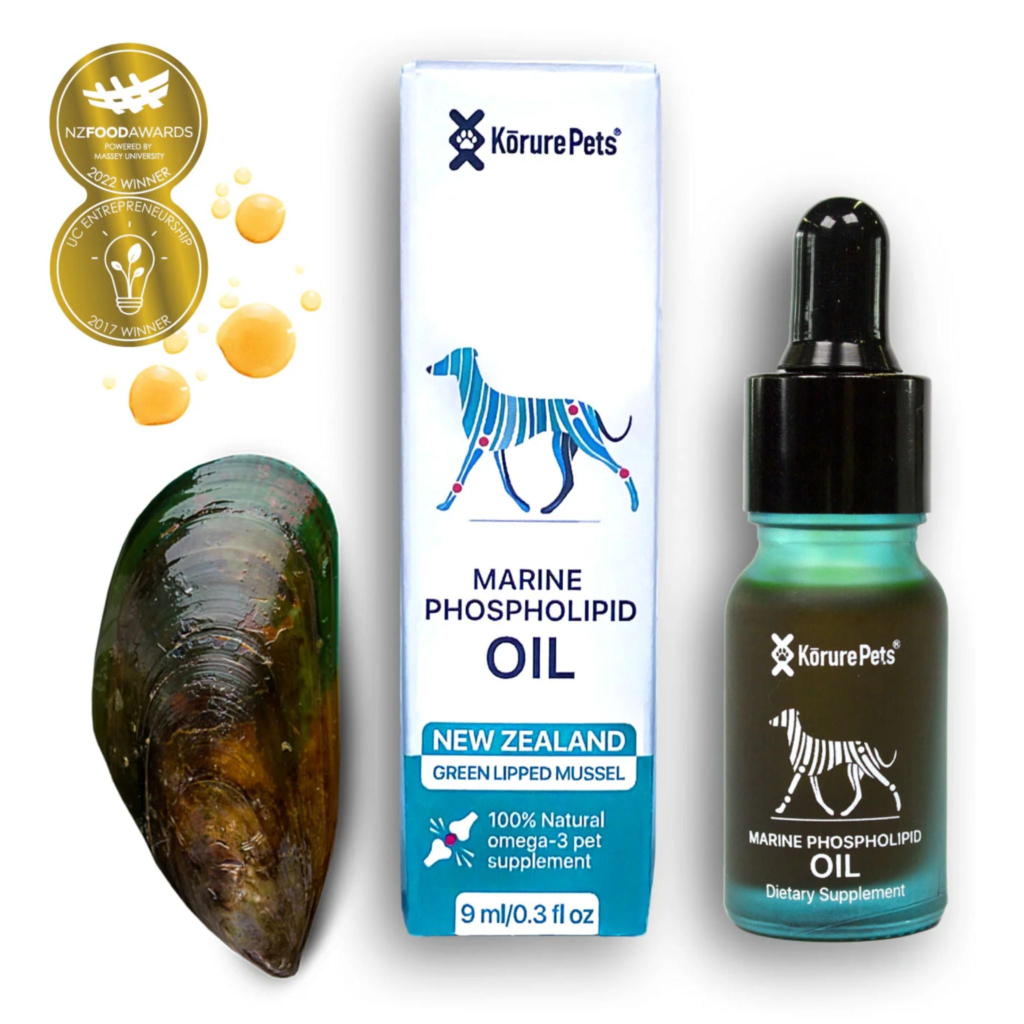 Korure Pets Marine Phospholipid Oil for Dogs