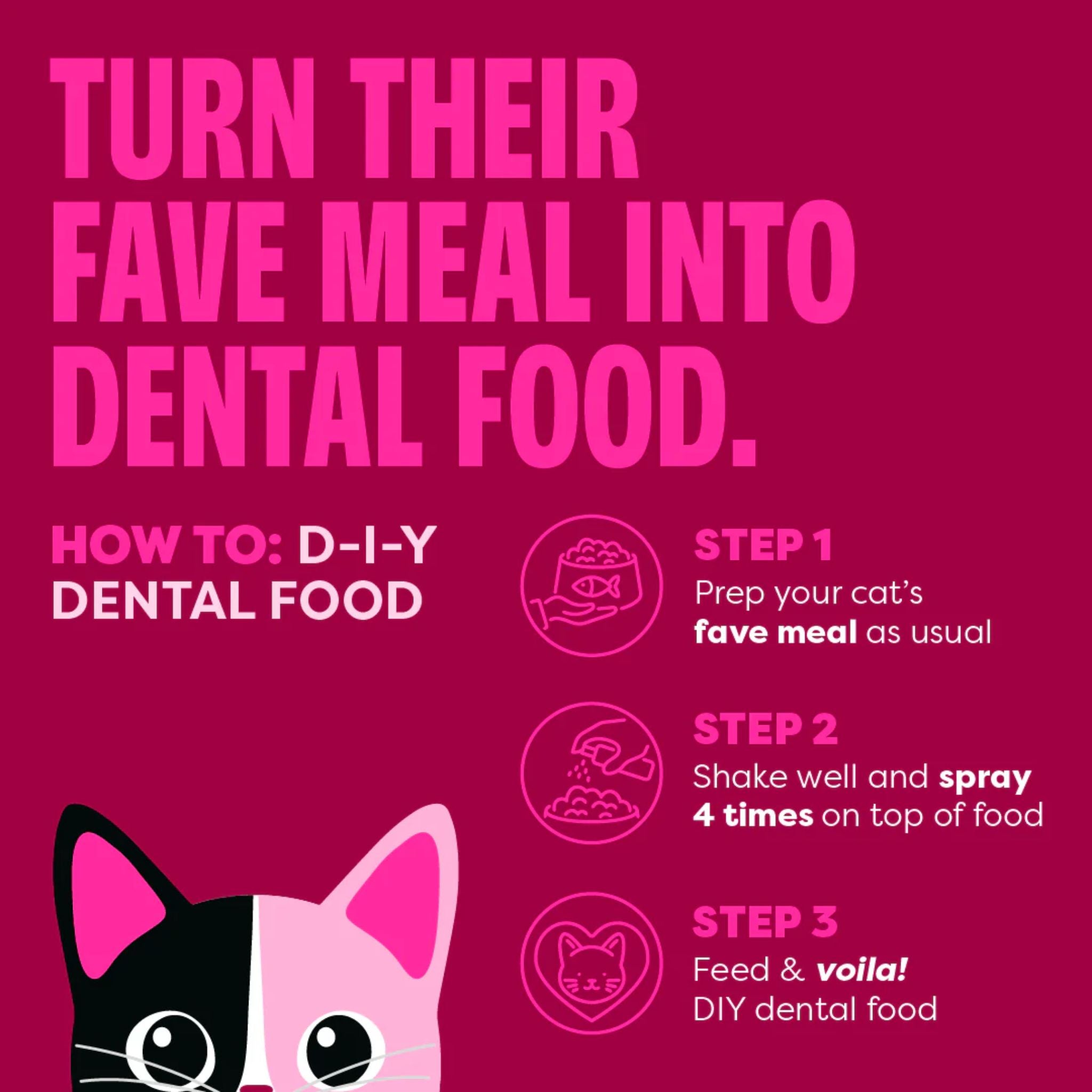 Bell and Bone Cat Dental Topper - Tuna