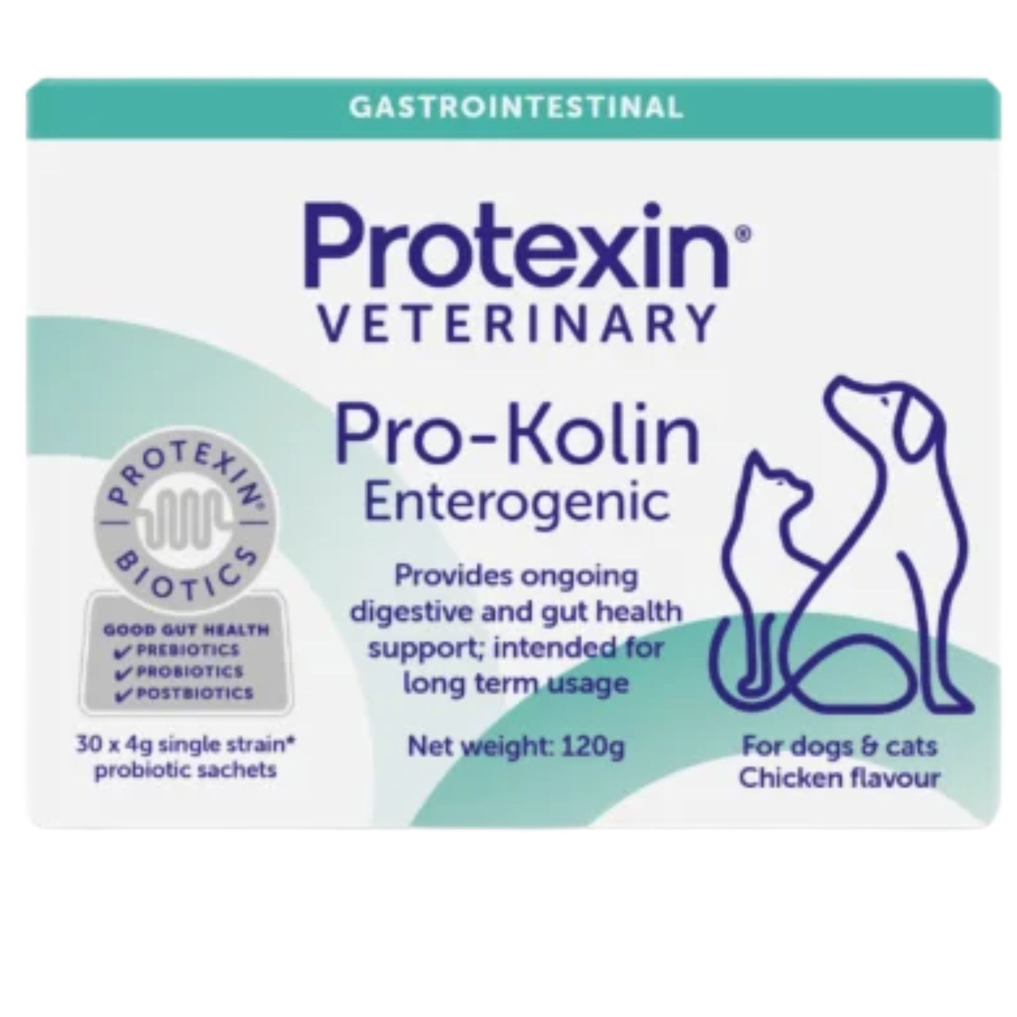Protexin Veterinary Pro-Kolin Enterogenic Dogs & Cats Long Term Gastrointestinal Support