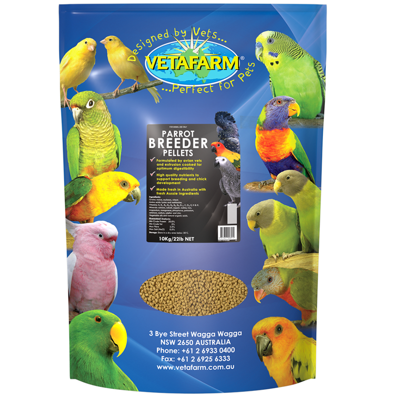 Vetafarm Parrot Breeder Pellets