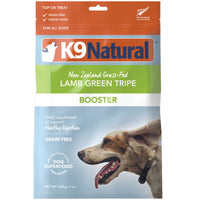 K9 Natural Lamb Green Tripe, freeze-dried dog food booster, 200g bag, dog