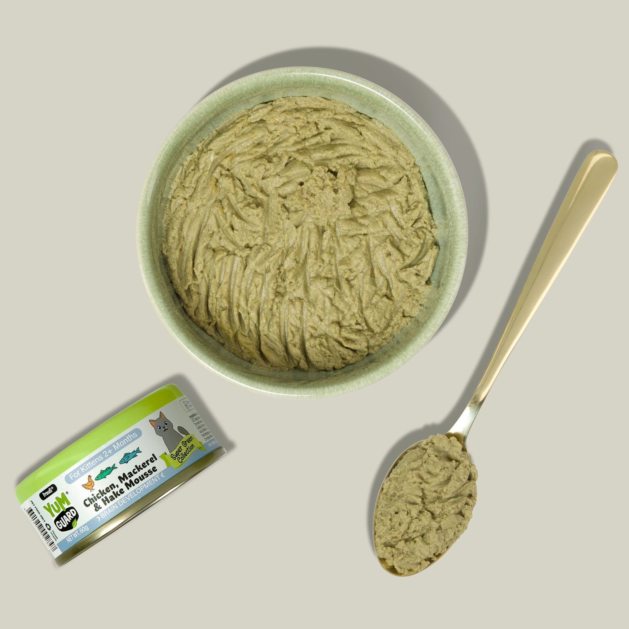 YumGuard Chicken, Mackerel & Hake Mousse Wet Kitten Food