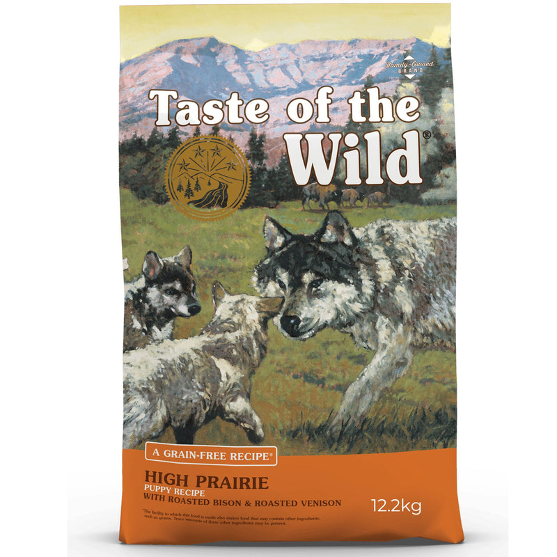 taste of the wild high prairie puppy 12.2kg