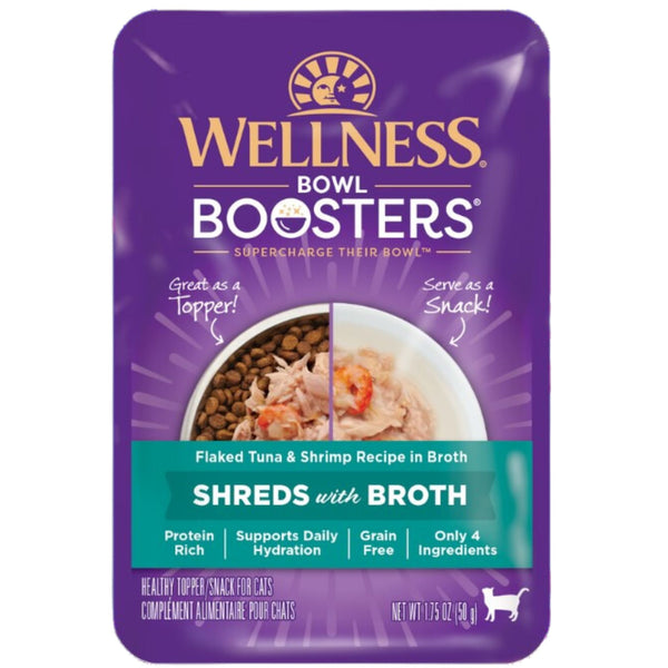 Wellness Core Wet Cat Food Topper Simply Shreds Flaked Tuna & Shrimp