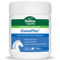 Stance Equitec OsmoPlex salt and electrolyte replacer for horses in a 500g tub