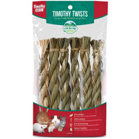 Oxbow Timothy Club Timothy Twists, 6 Pieces