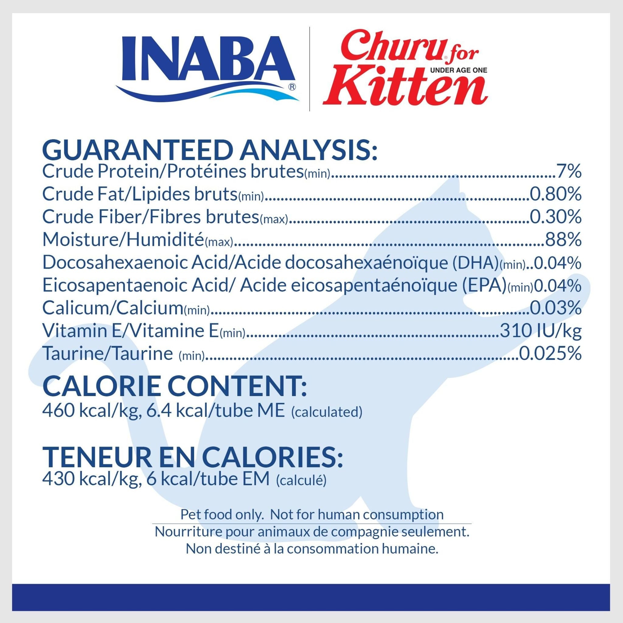 Inaba Kitten Treat Churu Puree Tuna