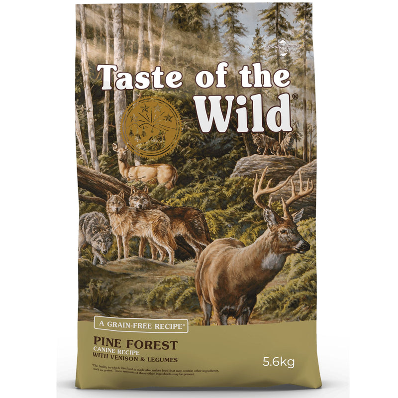 Taste of the Wild Pine Forest Dry Dog Food 5.6kg