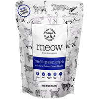 The New Zealand Natural Meow Freeze Dried Cat Treat Beef Green Tripe