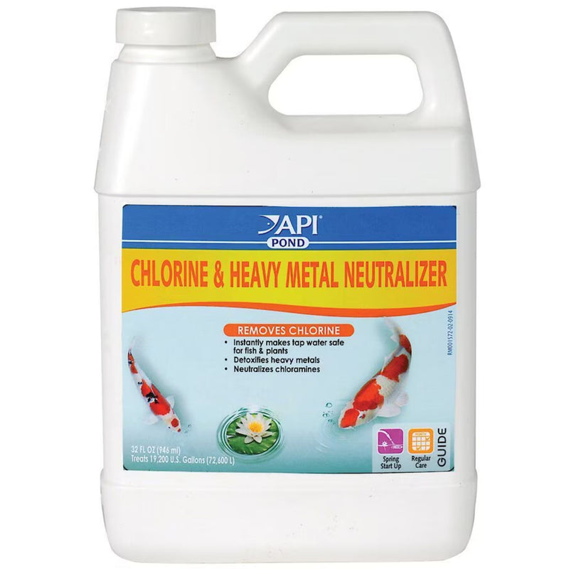 API Pond Care Chlorine And Heavy Metal Detoxifier