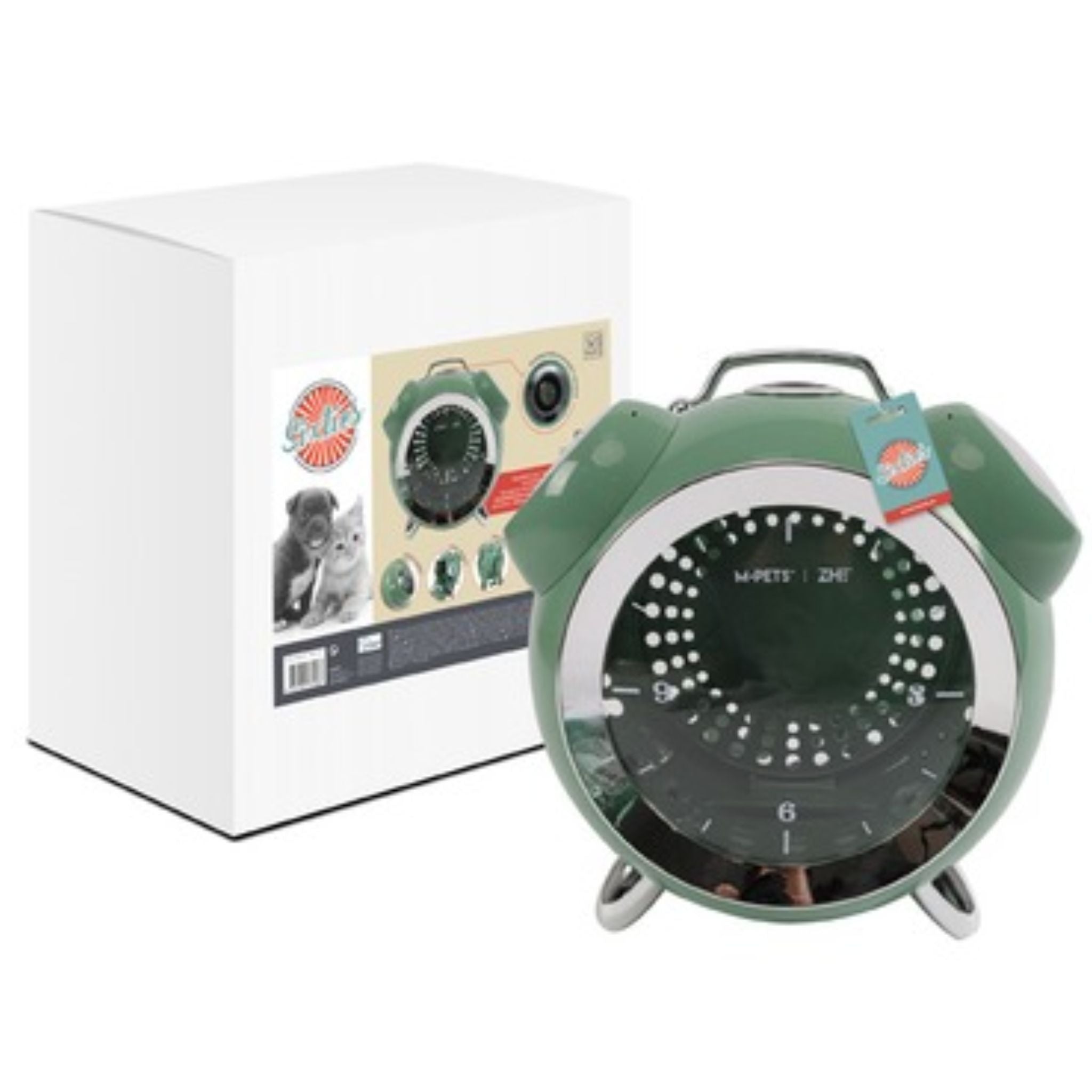 M-Pets SIXTIES Clock Pet Carrier | PeekAPaw
