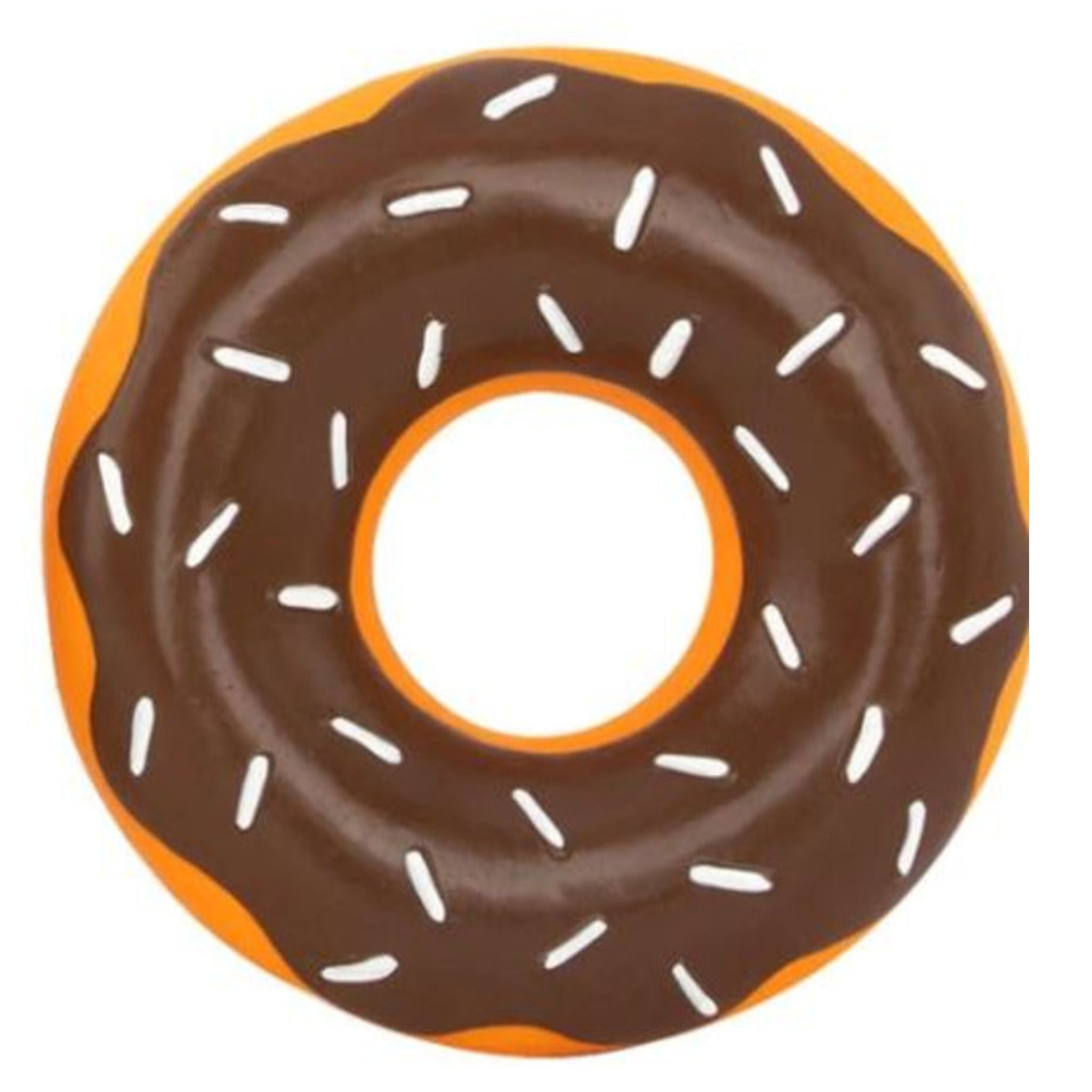 Zippy Paws Dog Toys Tuff Donutz - Chocolate | PeekAPaw Pet Supplies