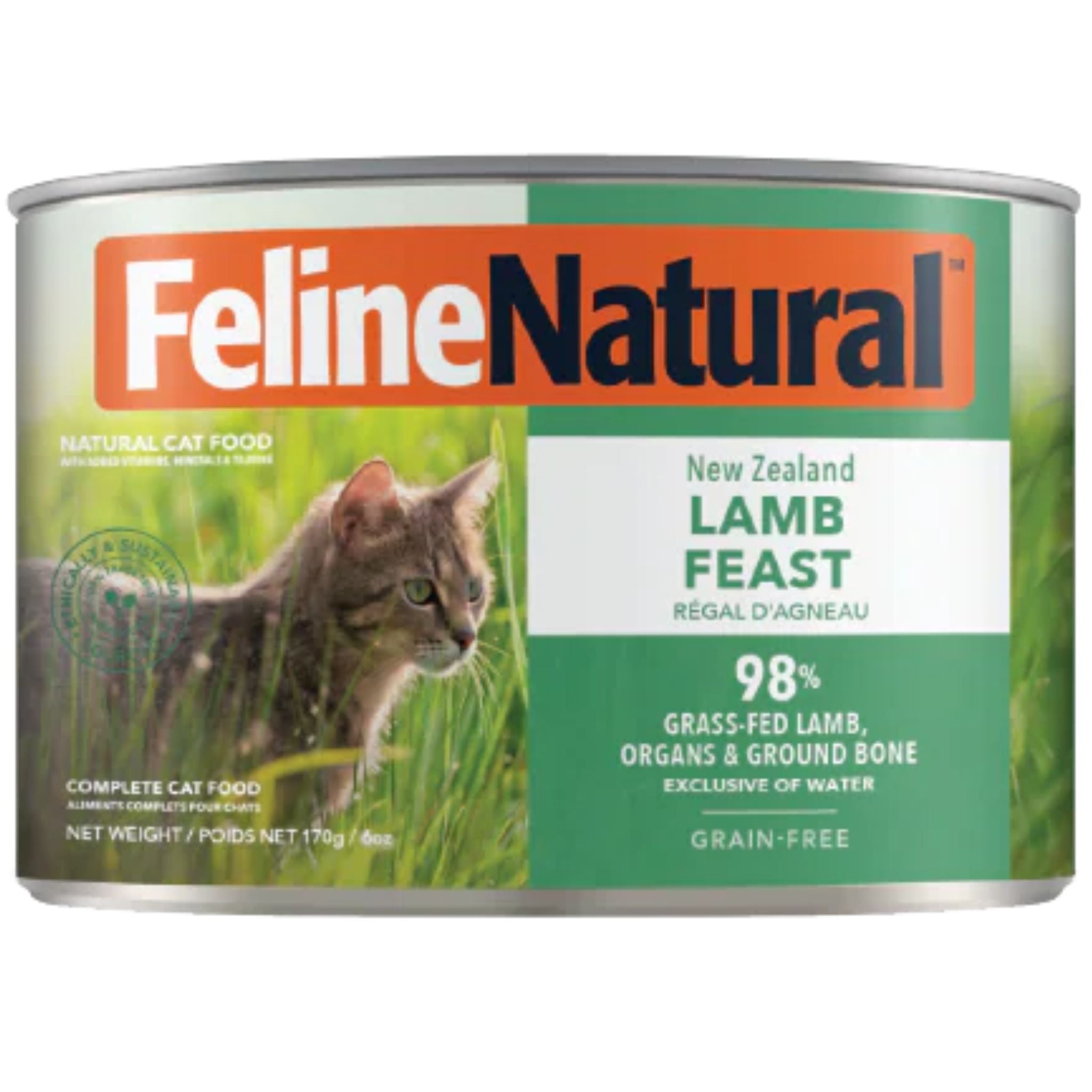 Feline Natural Canned Lamb Feast