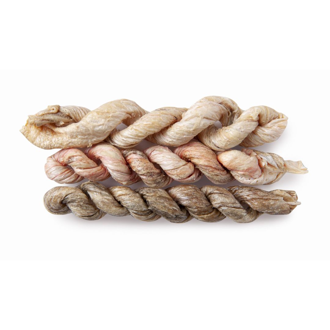 Blackdog Salmon Skins Dog Treats | PeekAPaw Pet Supplies