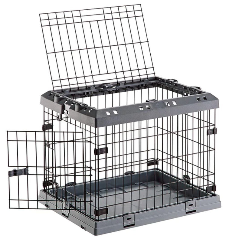 Ferplast Superior Folding Dog Crate  | PeekAPaw Pet Supplies