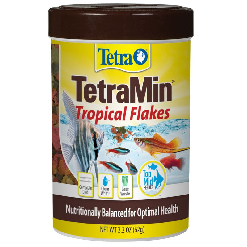 Tetramin Tropical Flakes - 62g | PeekAPaw PeT Supplies