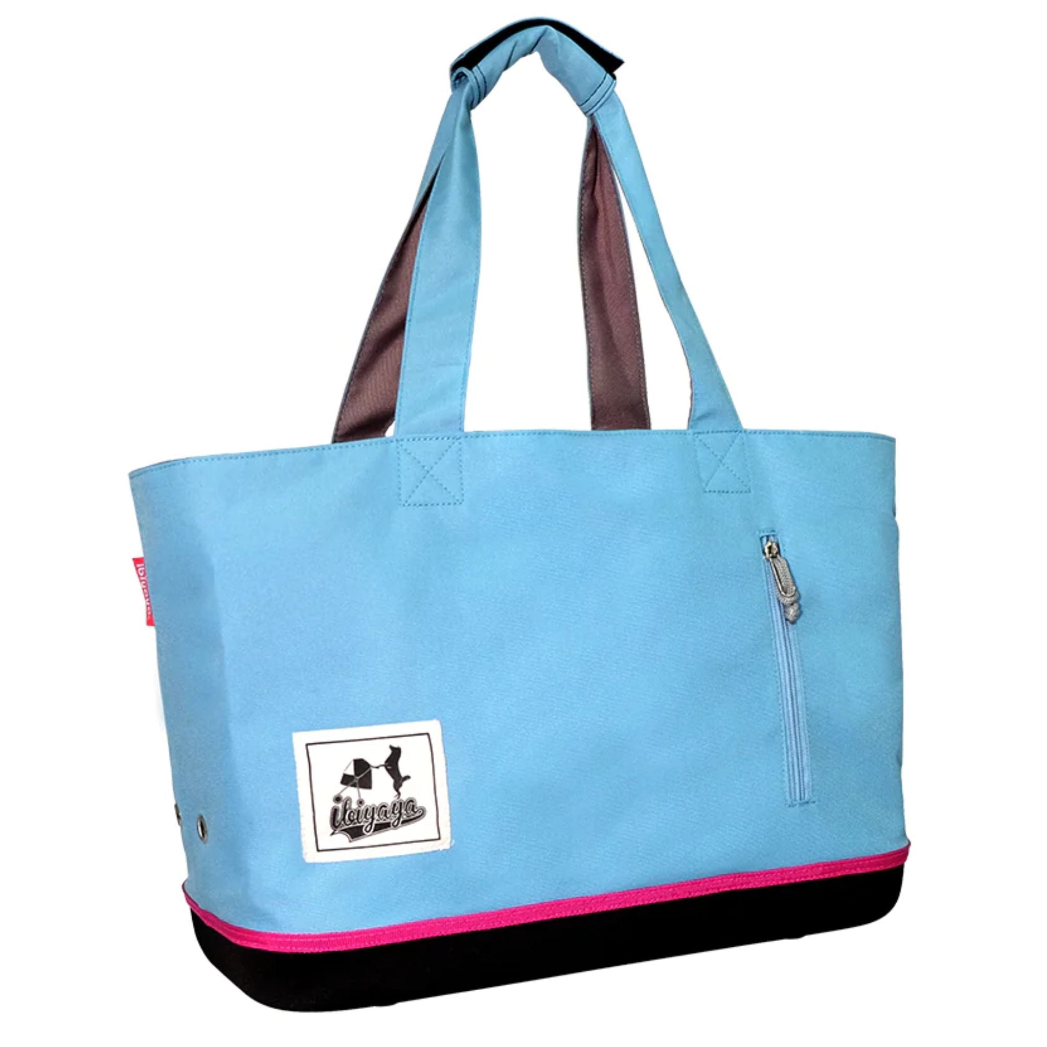 Ibiyaya Colour Play Pet Carrier Skye Blue | PeekAPaw Pet Supplies