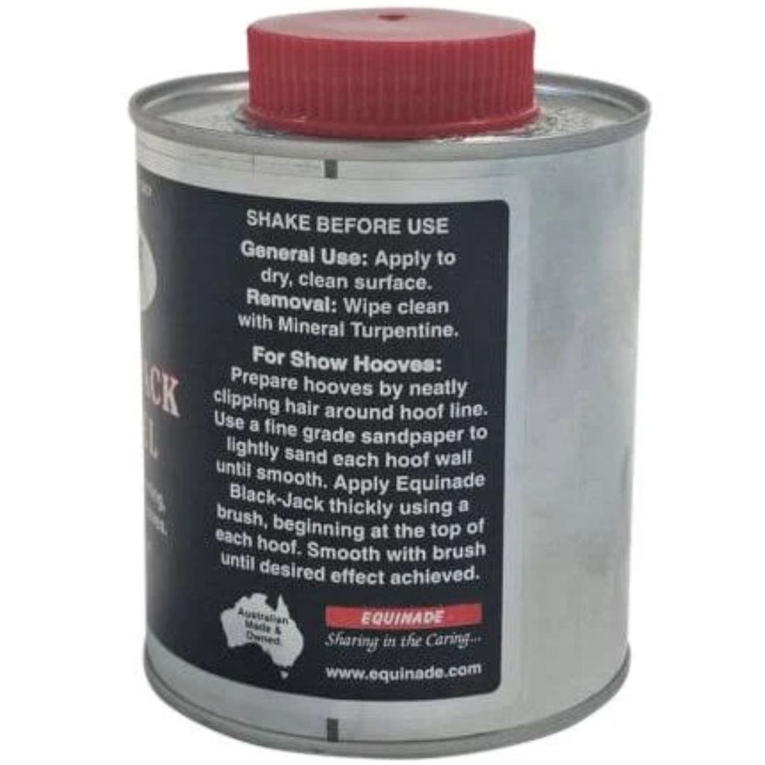Equinade Black Jack Enamel | PeekAPaw Pet Supplies