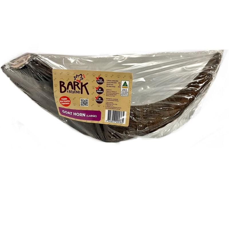 Bark & Beyond Goat Horns - Large | PeekAPaw Pet Supplies