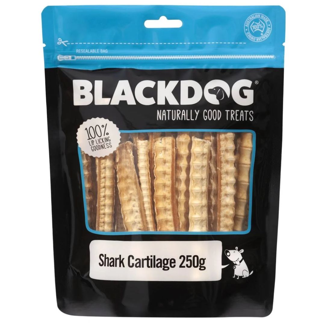 Blackdog Shark Cartilage Dog Treats - 250g | | PeekAPaw Pet Supplies