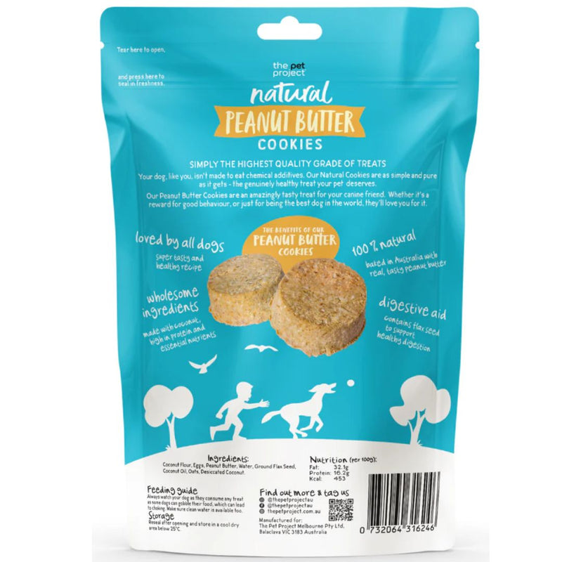 The Pet Project Peanut Butter Cookies