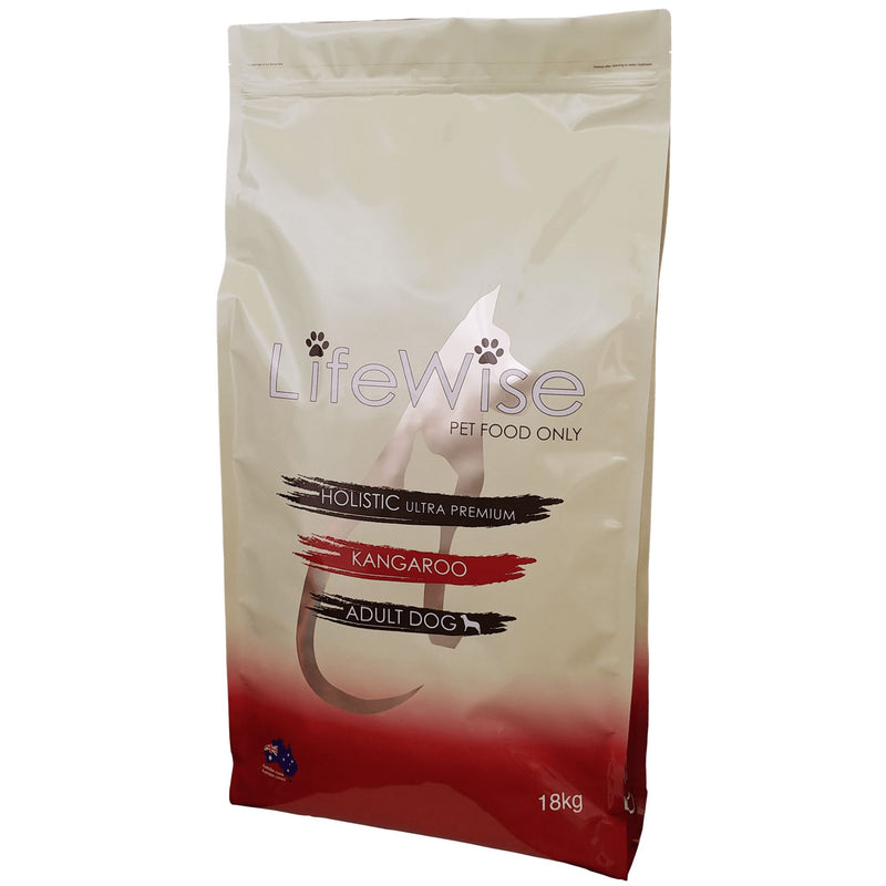LifeWise Dry Dog Food Kangaroo with Lamb, Rice, Oats & Vegetables 18kg | PeekAPaw Pet Supplies