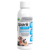 Vetafarm Spark Liquid energy and electrolyte supplement for all animals, 125ml bottle