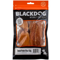 BlackDog Sweet Potato Slice Dog Treats packaging front