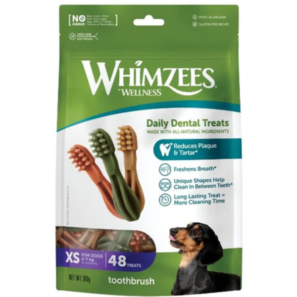 Whimzees Dental Dog Treats Toothbrush