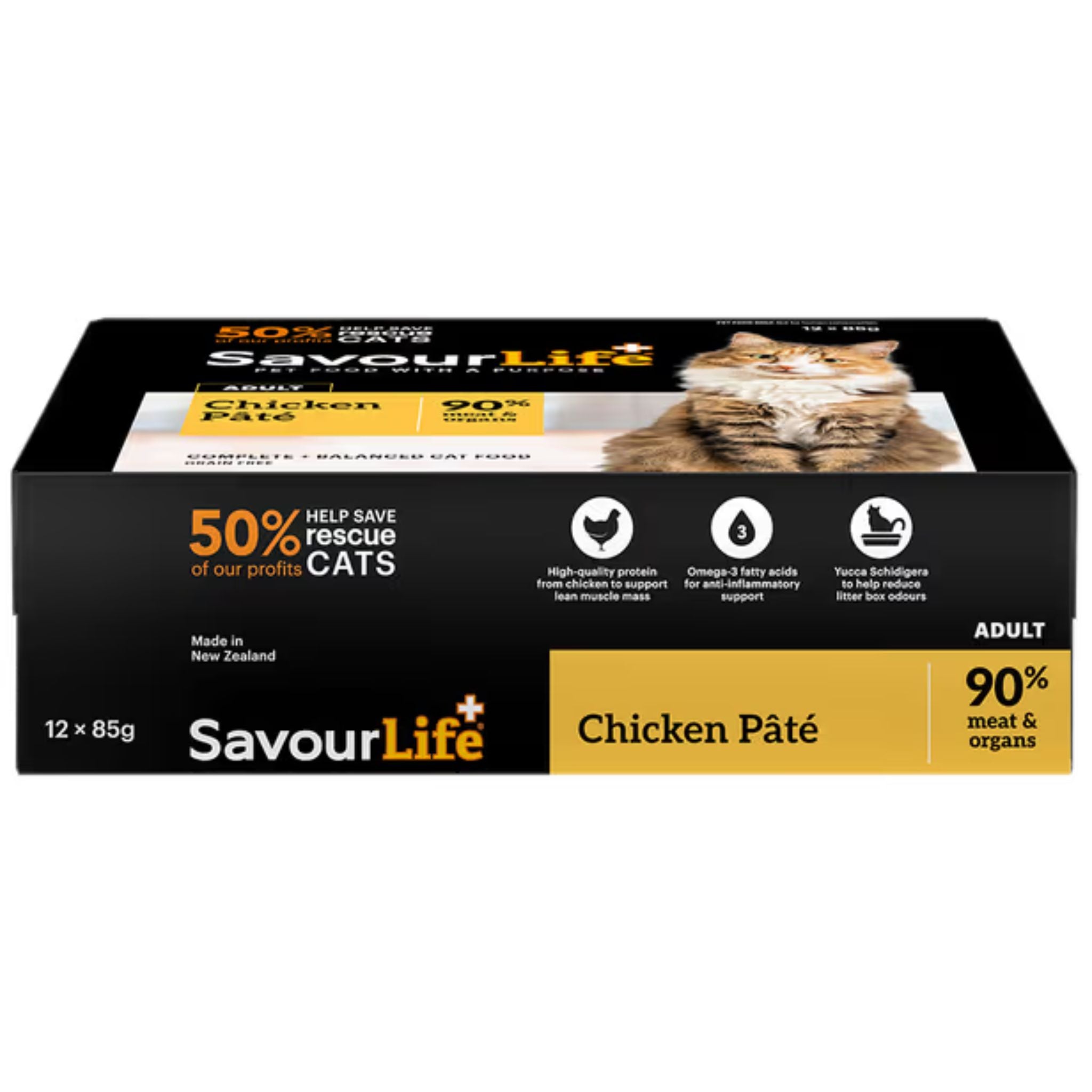 SavourLife Adult Chicken Pate Wet Cat Food