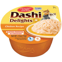 Inaba Dashi Delights Chicken Recipe, a single 70g cup of flakes in silky dashi broth