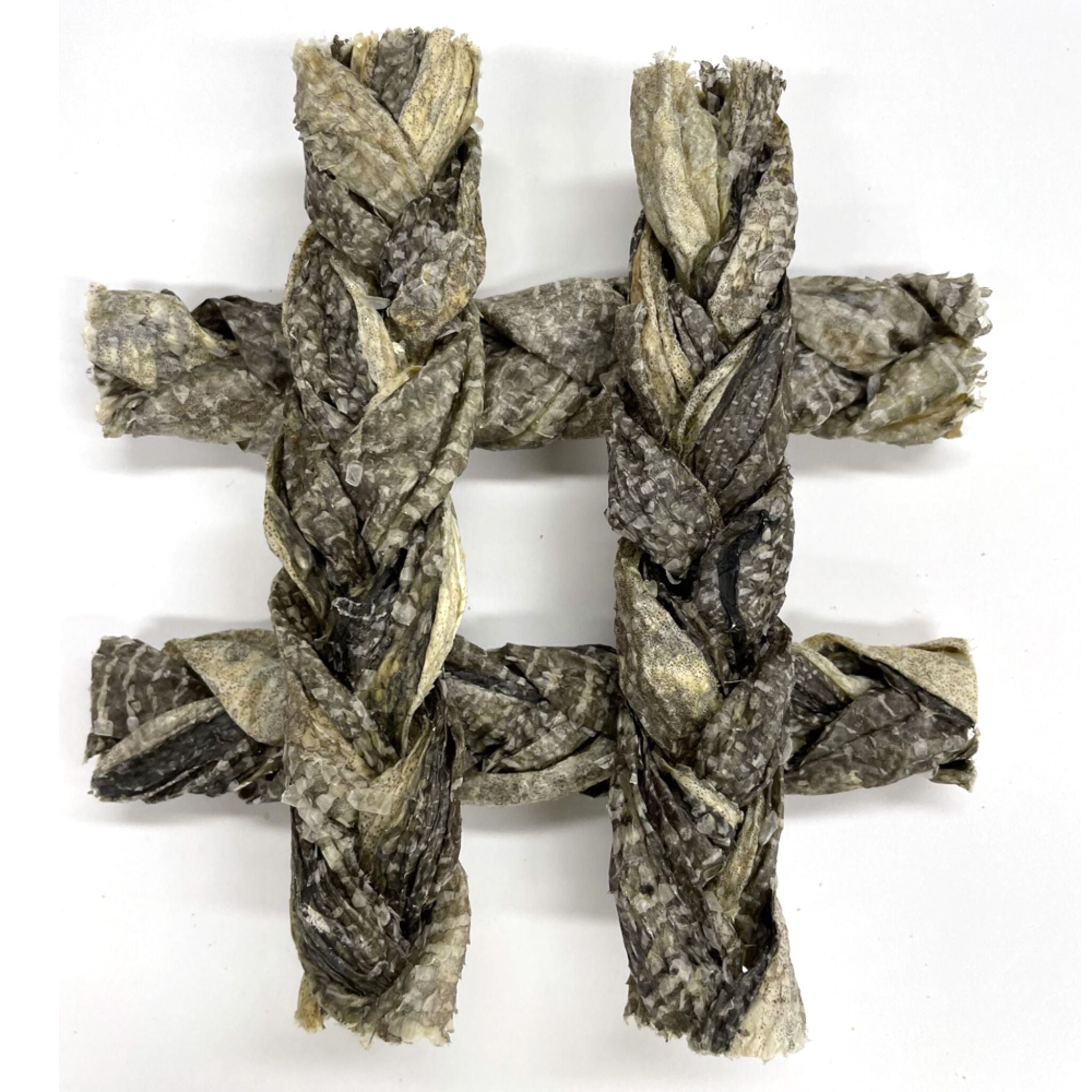 The Supreme Treat Co Braid Cod Skin Dog Treats