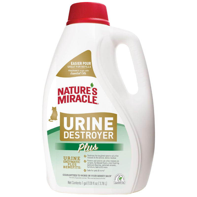Nature's Miracle Cat Urine Destroyer Plus - 3.78L | PeekAPaw Pet Supplies