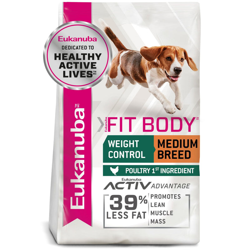 Eukanuba Dry Dog Food Fit Body Medium Breed