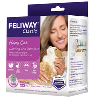 Feliway Diffuser and 48ml refill vial for cats, main pack image