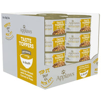 Applaws Taste Toppers for Dogs Chicken Breast with Pumpkin, Carrots & Peas in Broth