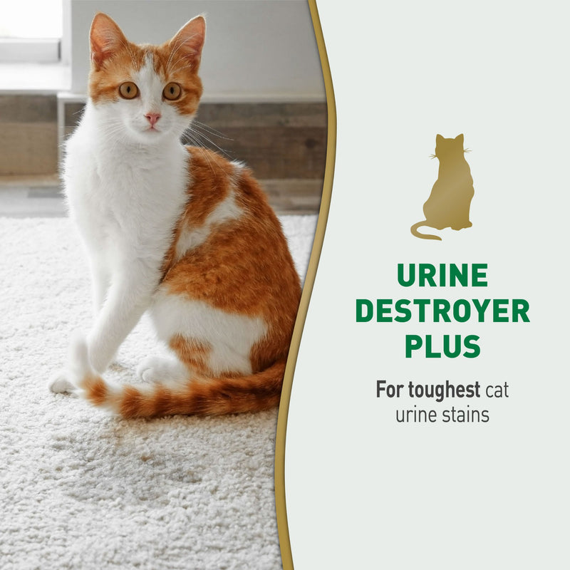 Nature's Miracle Cat Urine Destroyer Plus | PeekAPaw Pet Supplies