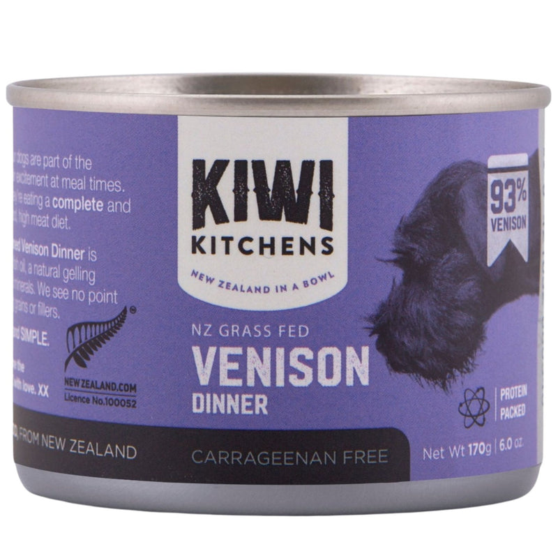 Kiwi Kitchens Canned Dog Food Venison Dinner